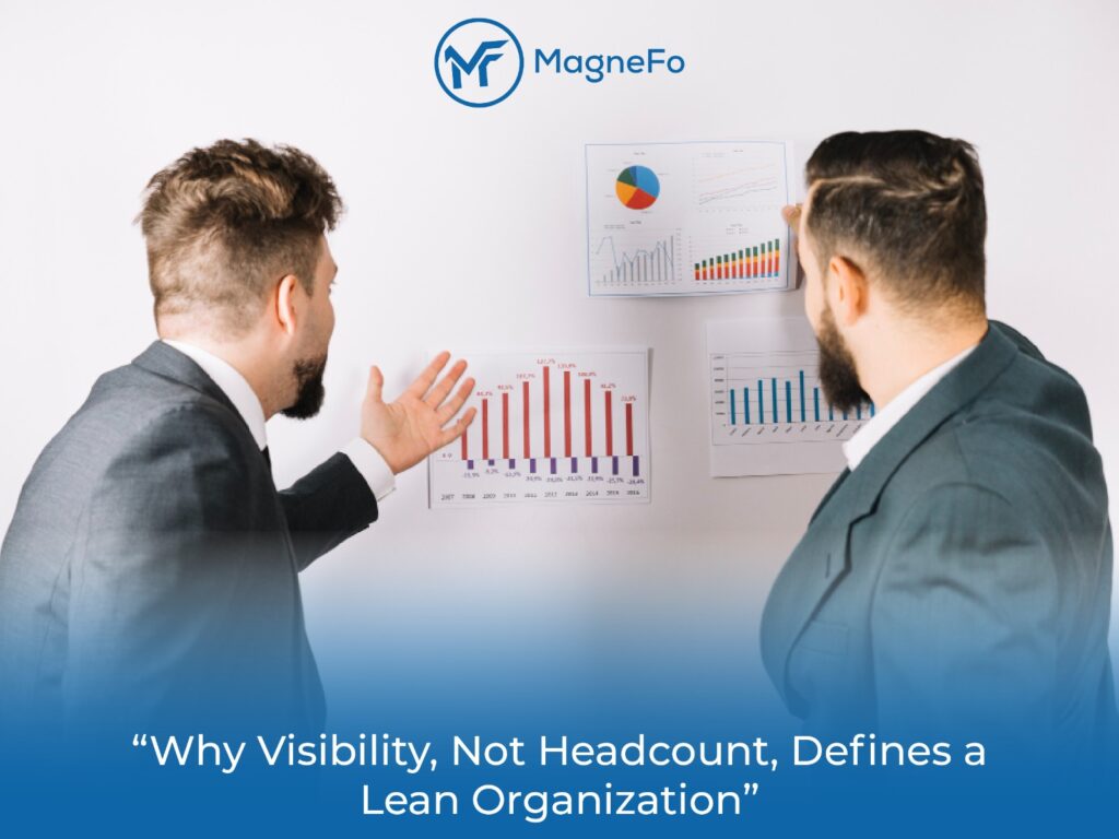 Why Visibility, Not Headcount, Defines a Lean Organization