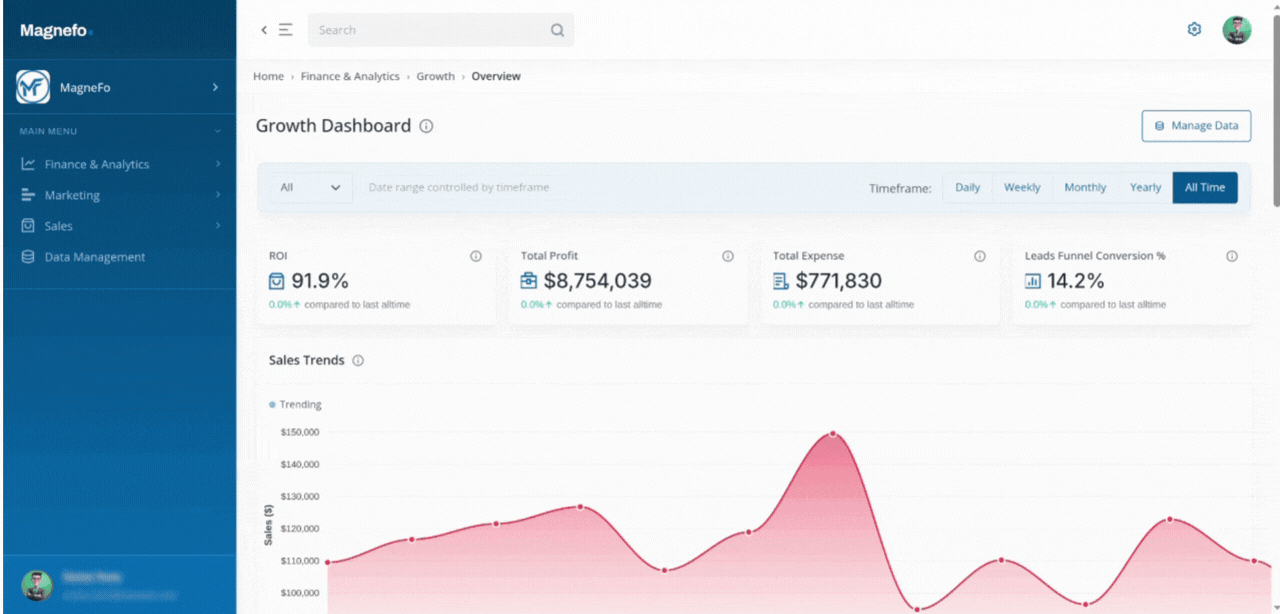 Magnefo-Executive-Dashboard